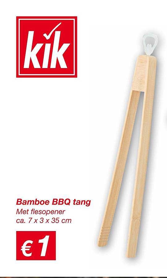 Bamboe BBQ tang