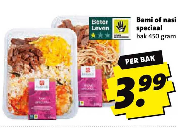 Bami of nasi speciaal bak 450 gram