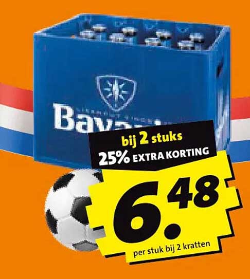 Bavaria bij 2 stuks 25% EXTRA KORTING