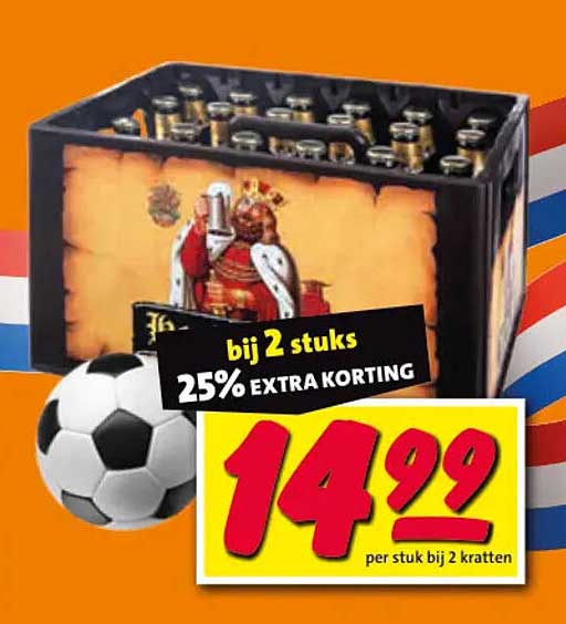 bij 2 stuks 25% EXTRA KORTING