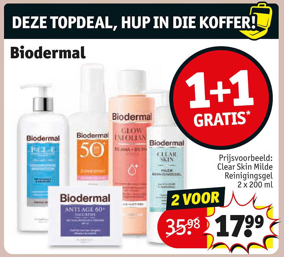 Biodermal 1+1 gratis