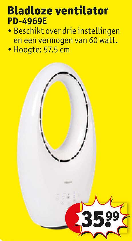 Bladloze ventilator PD-4969E