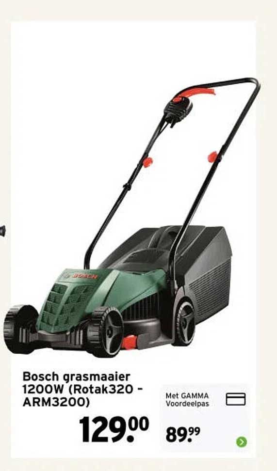 Bosch grasmaaier 1200W (Rotak320 - ARM3200)