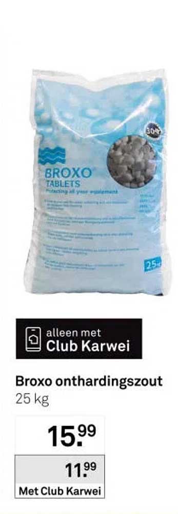 Broxo onthardingszout 25 kg