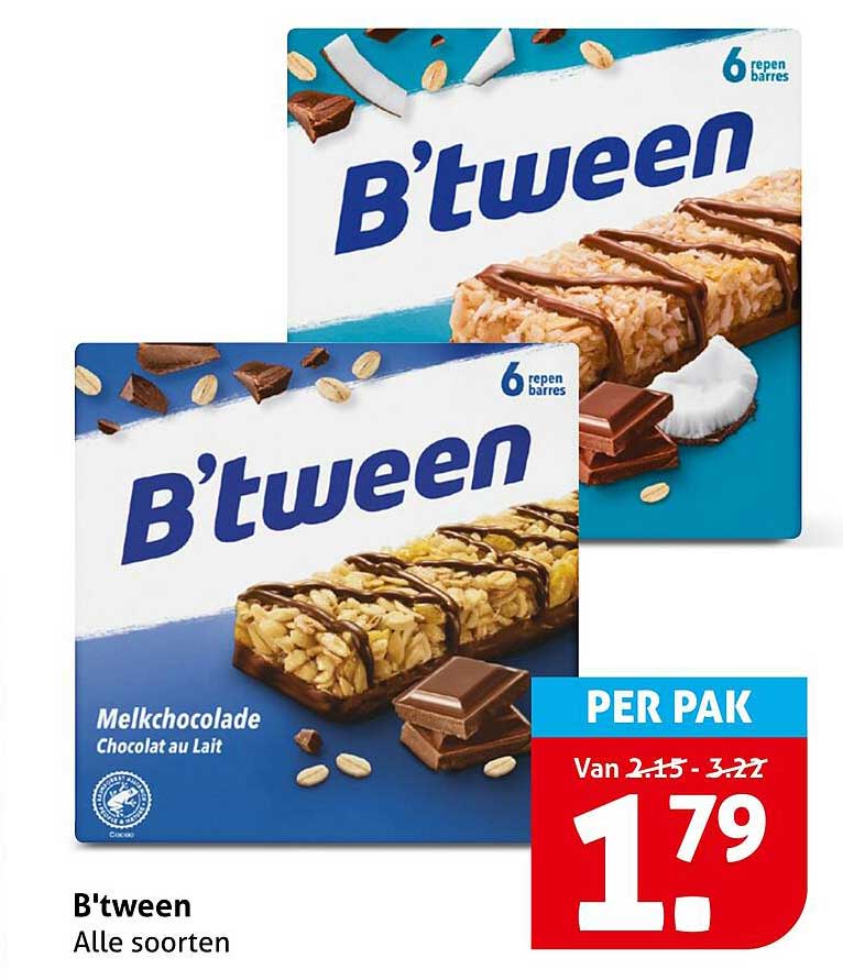B'tween Alle soorten