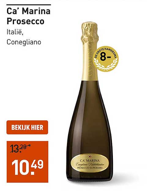 Ca’ Marina Prosecco Italië, Conegliano