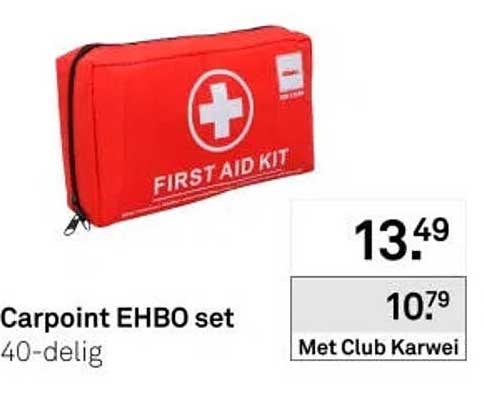 Carpoint EHBO set 40-delig