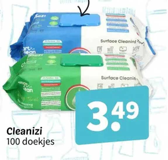 Cleanizi 100 doekjes