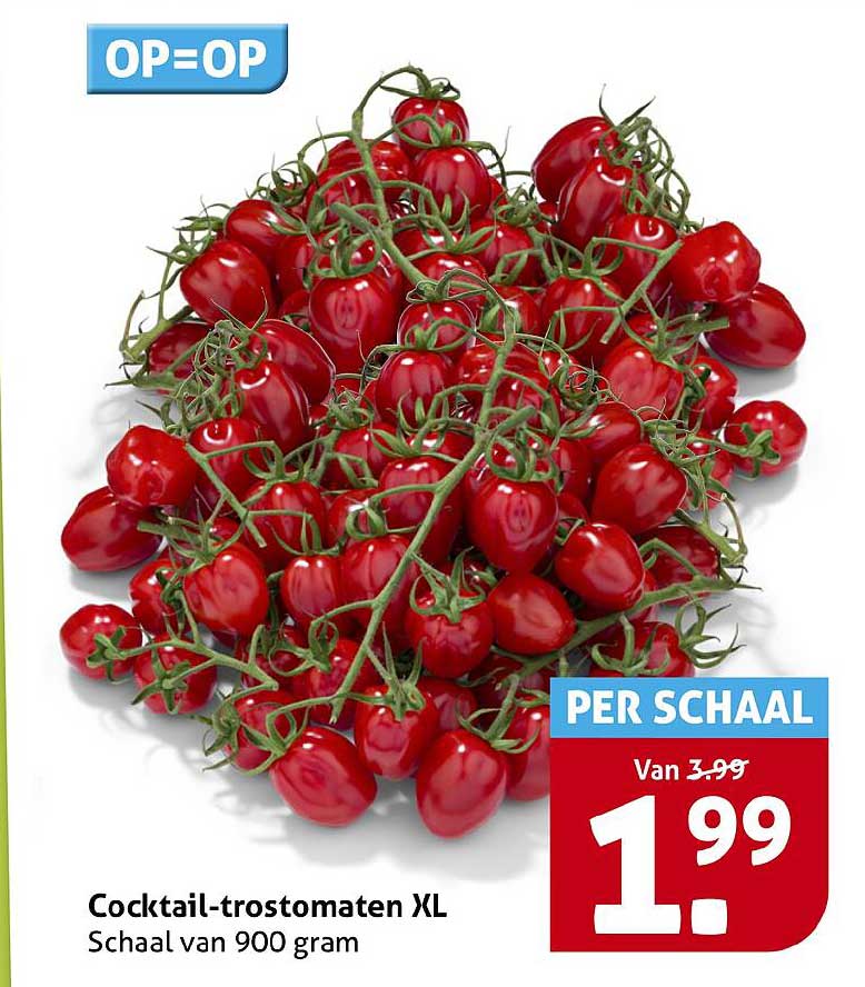 Cocktail-trostomaten XL
