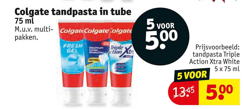 Colgate tandpasta in tube 75 ml