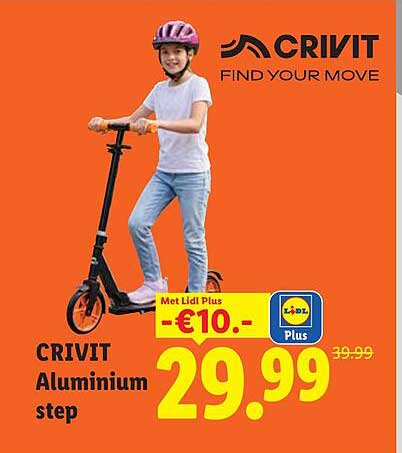 CRIVIT Aluminium step