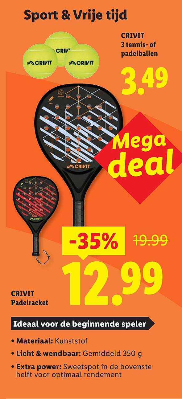 CRIVIT Padelracket