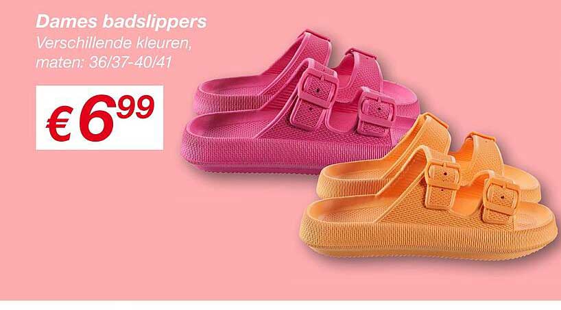 Dames badslippers