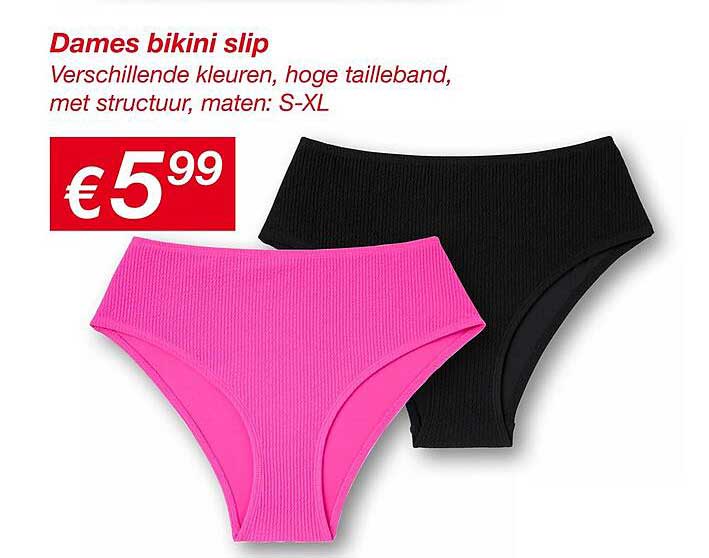 Dames bikini slip