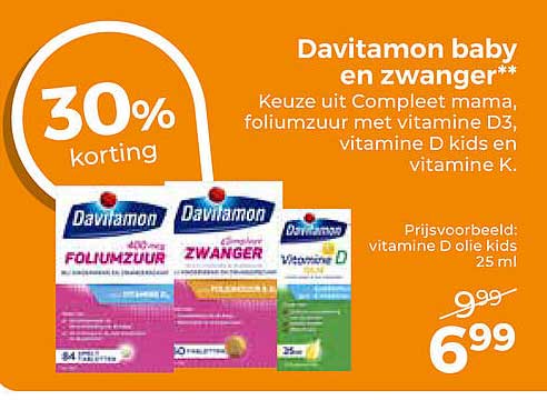 Davitamon baby en zwanger**