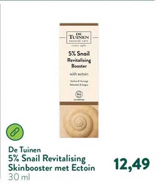 De Tuinen 5% Snail Revitalising Skinbooster met Ectoin