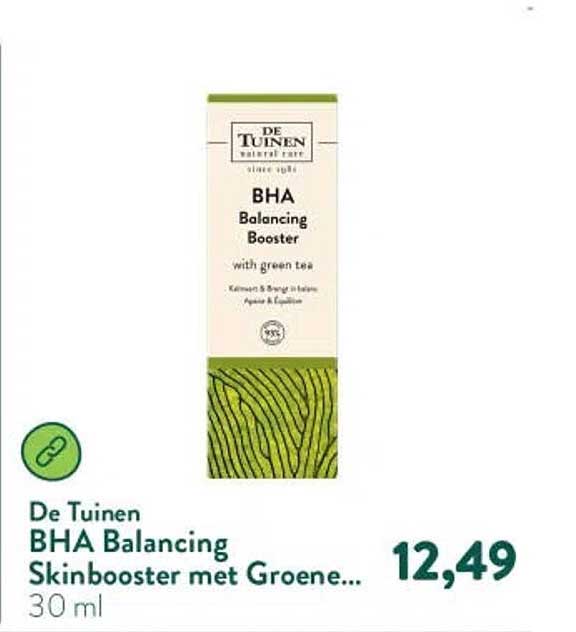 De Tuinen BHA Balancing Skinbooster met Groene...