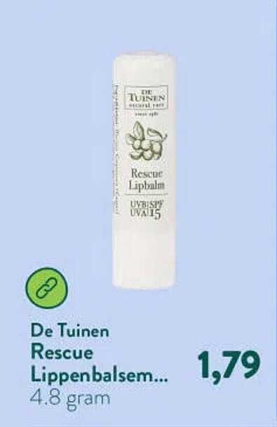 De Tuinen Rescue Lippenbalsem...