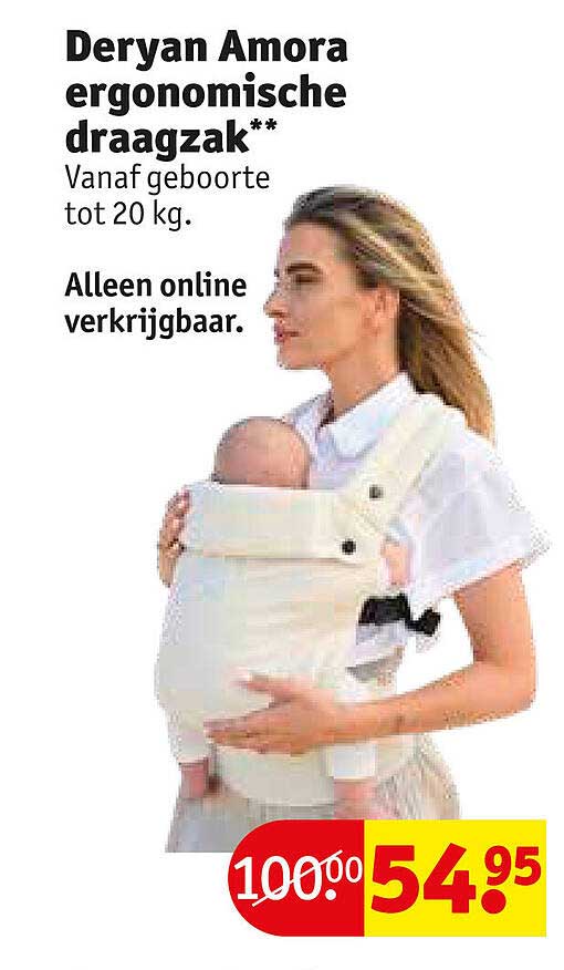 Deryan Amora ergonomische draagzak**