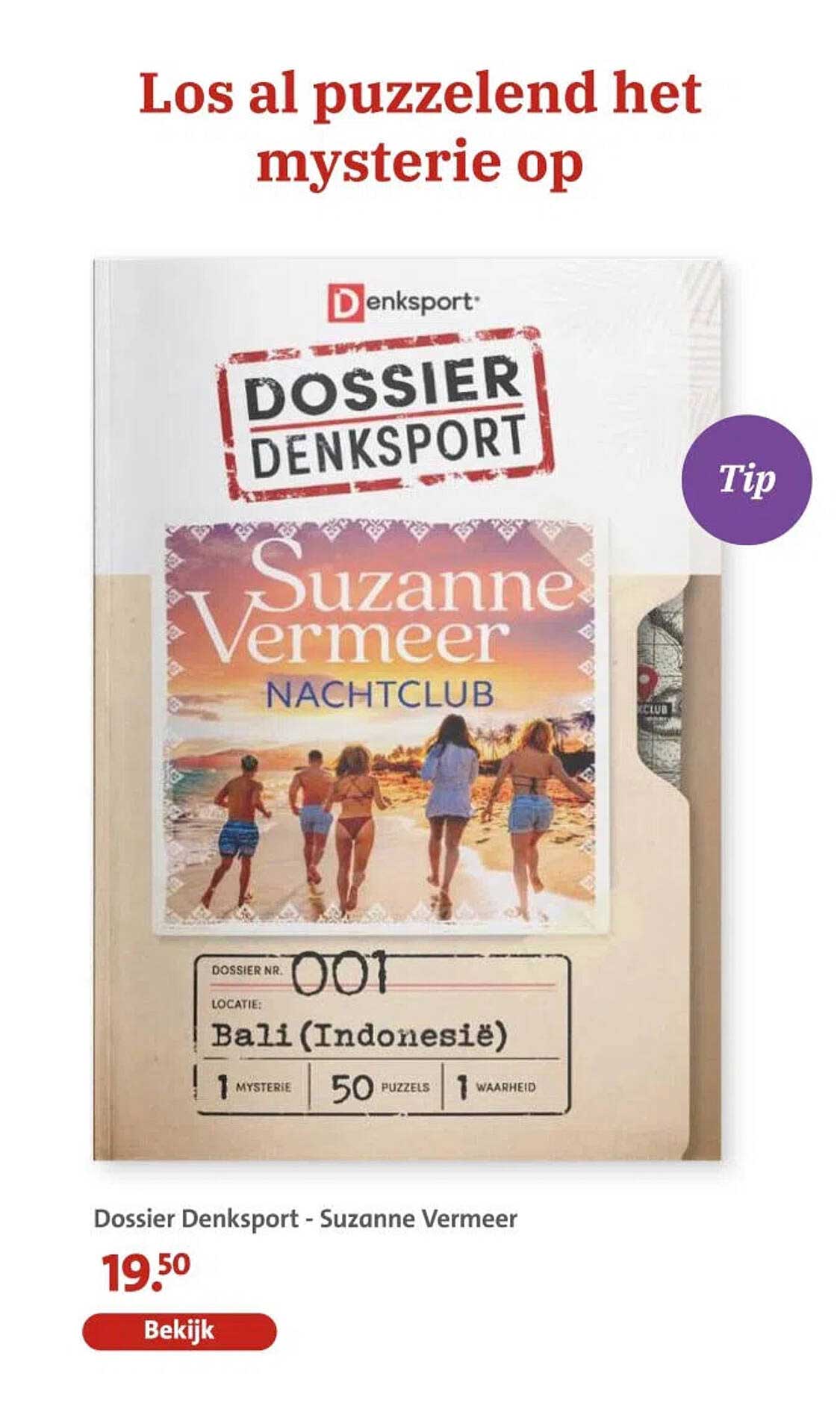 Dossier Denksport - Suzanne Vermeer