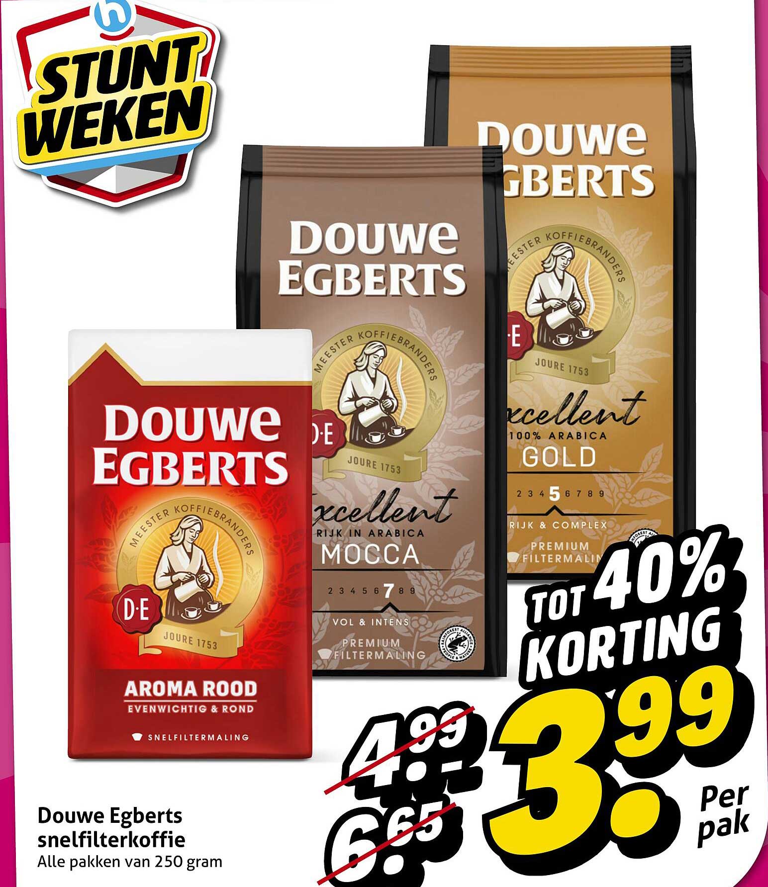 Douwe Egberts snelfilterkoffie