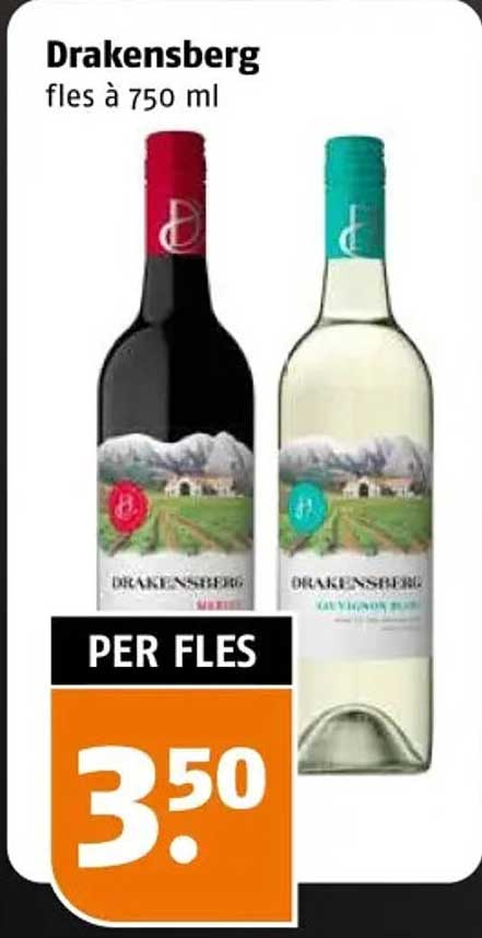 Drakensberg fles à 750 ml PER FLES
