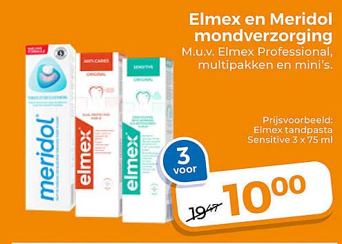 Elmex en Meridol mondverzorging