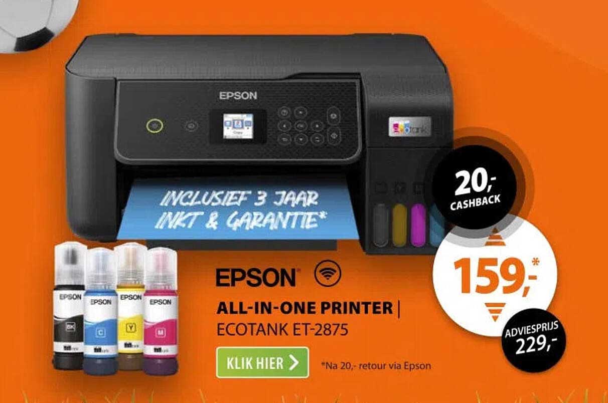 EPSON ALL-IN-ONE PRINTER ECOTANK ET-2875
