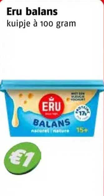 Eru balans kuipje à 100 gram