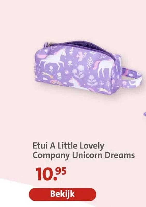 Etui A Little Lovely Company Unicorn Dreams