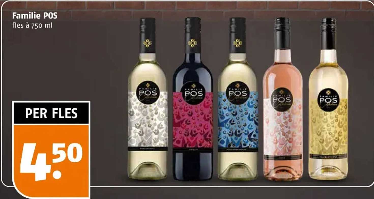 Familie POS fles à 750 ml