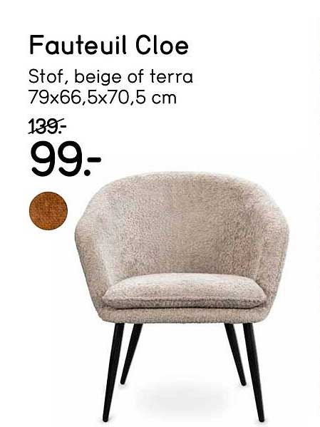 Fauteuil Cloe