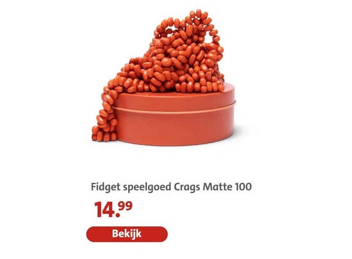 Fidget speelgoed Craqs Matte 100