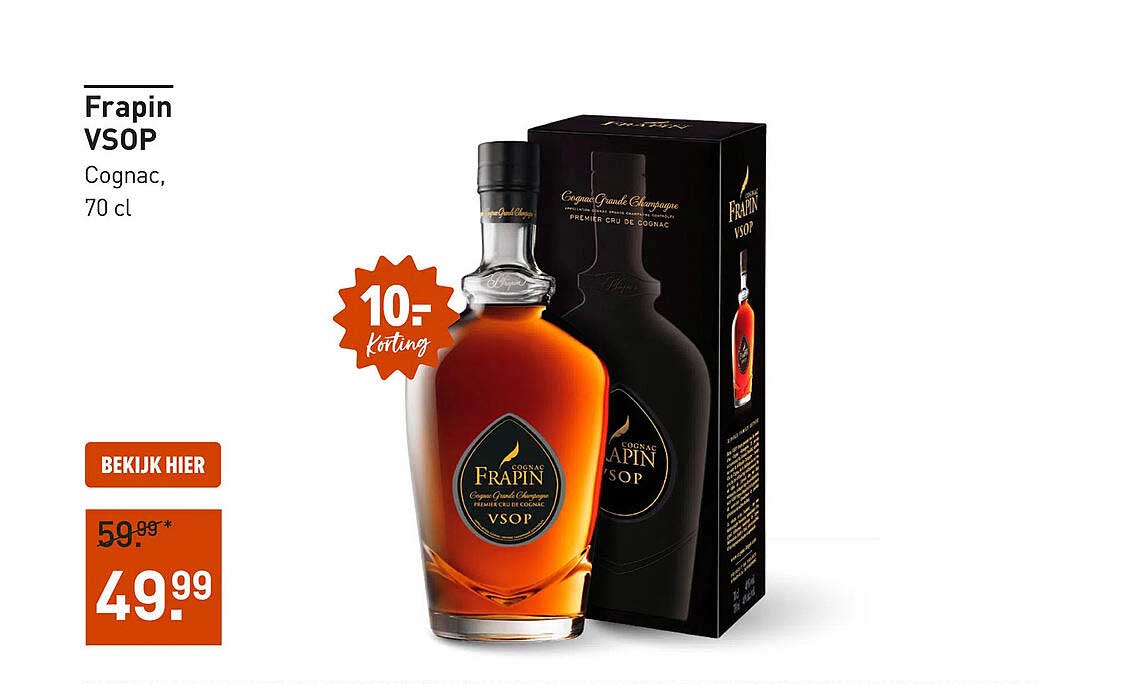 Frapin VSOP Cognac, 70 cl