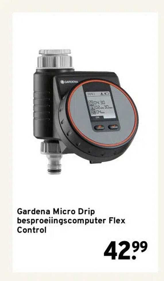 Gardena Micro Drip besproeiingscomputer Flex Control