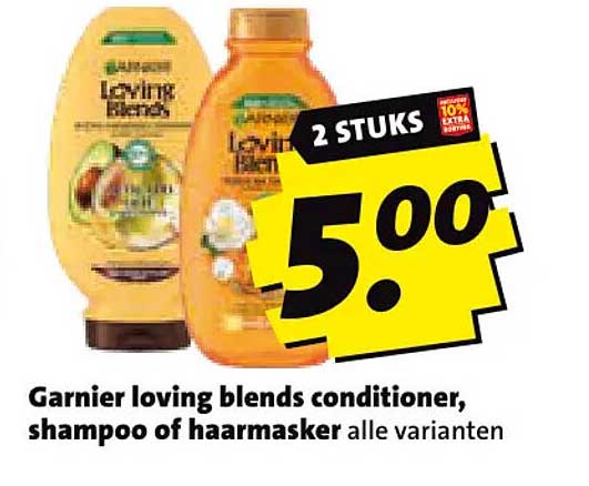Garnier loving blends conditioner, shampoo of haarmasker alle varianten 2 stuks