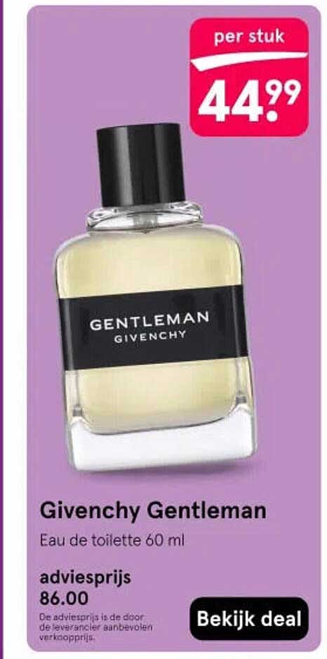 Givenchy Gentleman Eau de toilette 60 ml