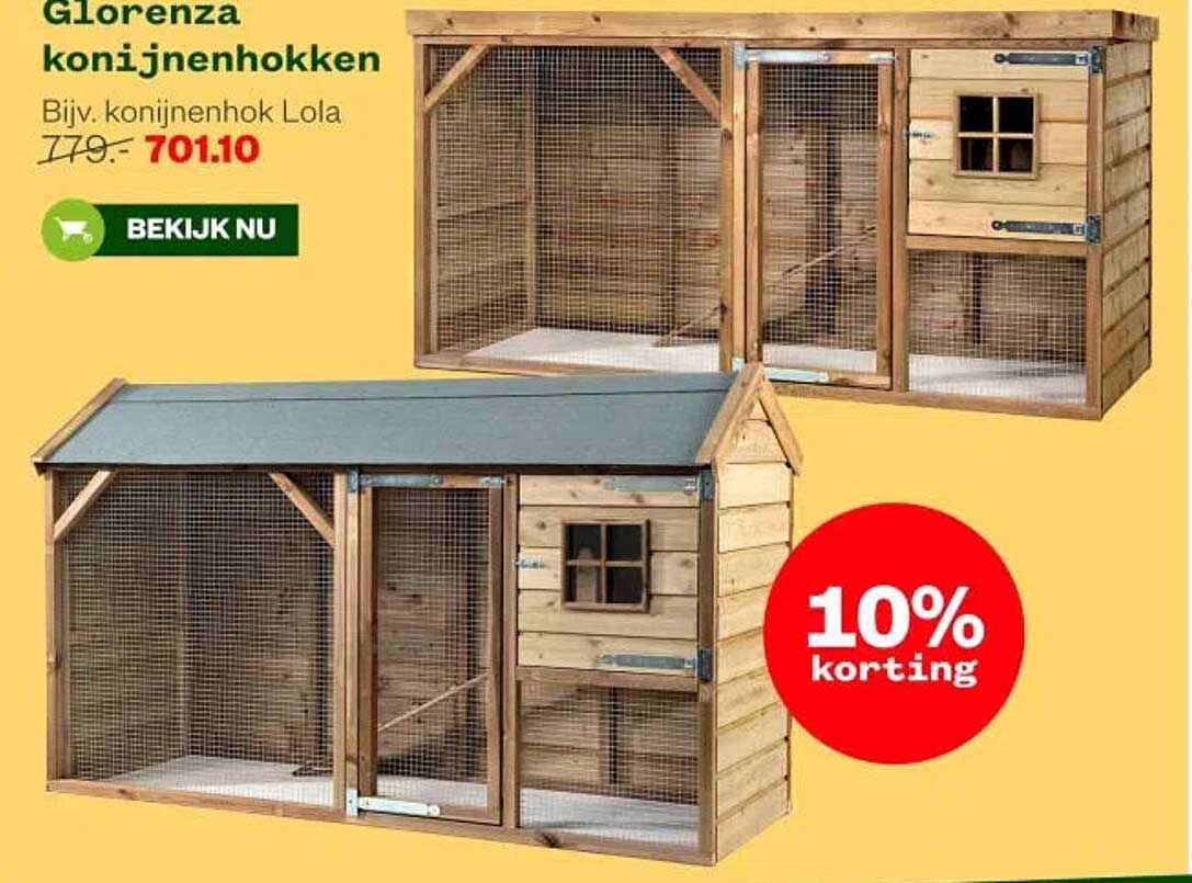 Glorenza konijnenhokken