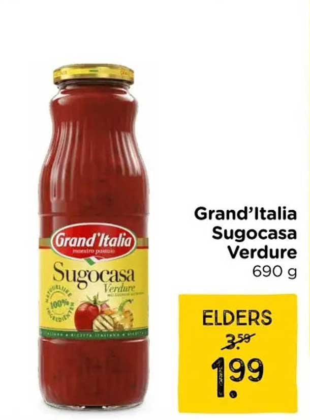 Grand'Italia Sugocasa Verdure 690 g