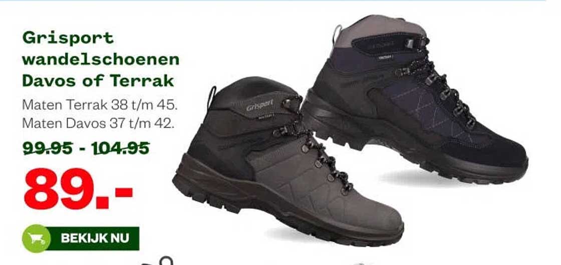 Grisport wandelschoenen Davos of Terrak