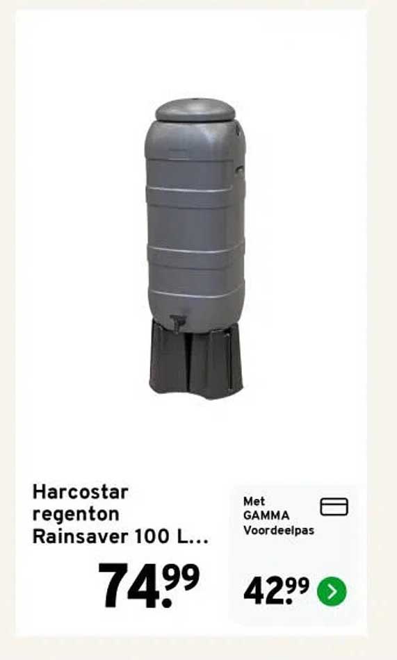 Harcostar regenton Rainsaver 100 L...