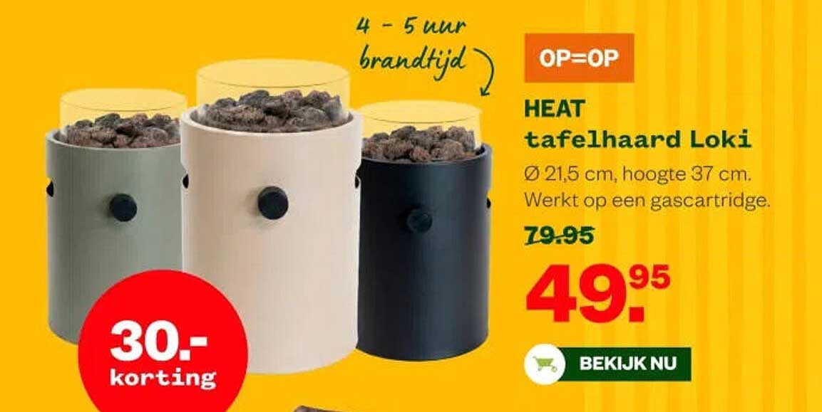 HEAT tafelhaard Loki