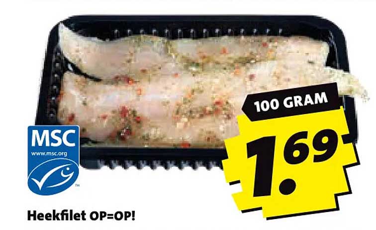 Heekfilet OP=OP!