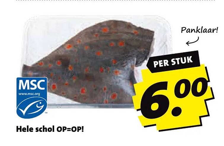Hele schol OP=OP!