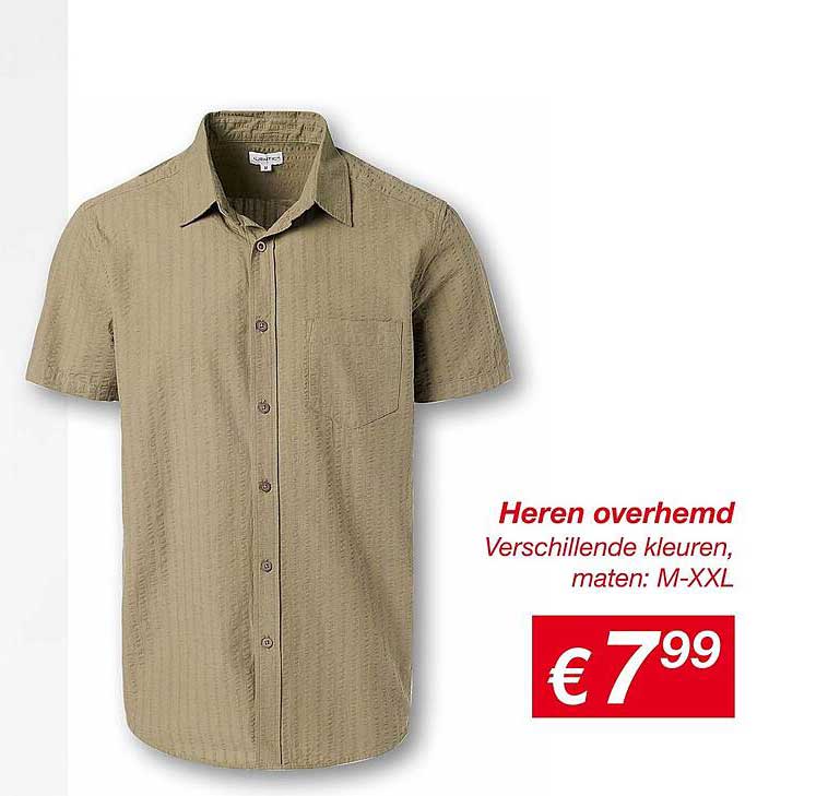 Heren overhemd