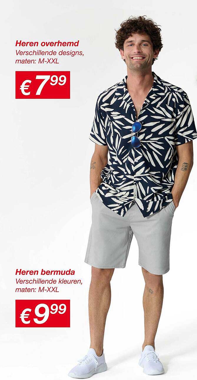 Heren overhemd