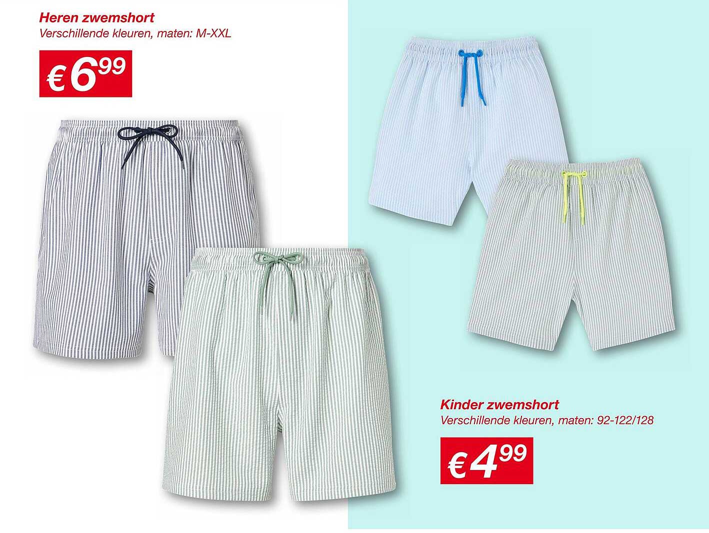 Heren zwemshort