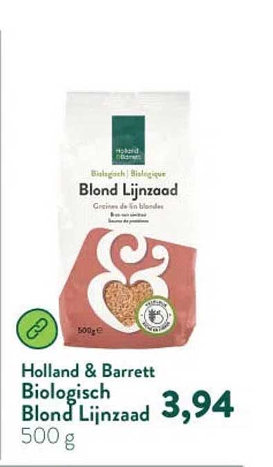 Holland & Barrett Biologisch Blond Lijnzaad