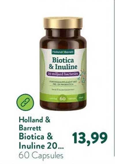 Holland & Barrett Biotica & Inuline 20... 60 Capsules