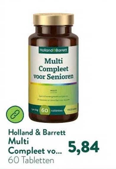 Holland & Barrett Multi Compleet voor Senioren 60 Tabletten